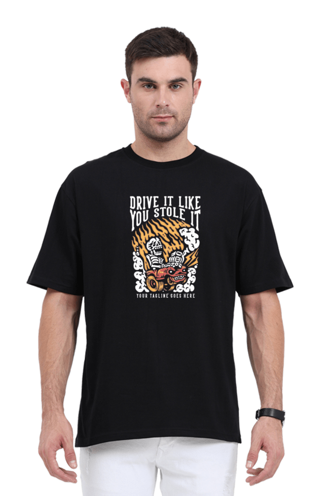 Dive it like you stole it Oversized Classic Baggy T - shit - My Store