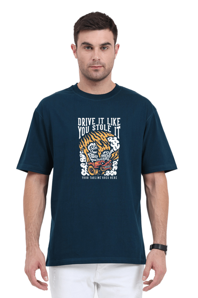 Dive it like you stole it Oversized Classic Baggy T - shit - My Store