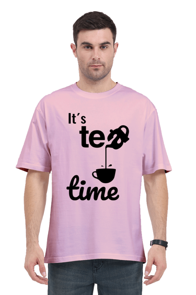 Tea Design Unisex Over sized T-shirts - My Store