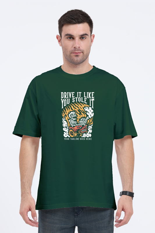 Dive it like you stole it Oversized Classic Baggy T - shit - My Store